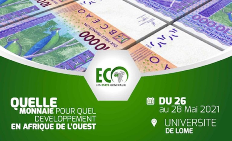 Monnaie éco: un colloque international démarré ce jeudi à Lomé