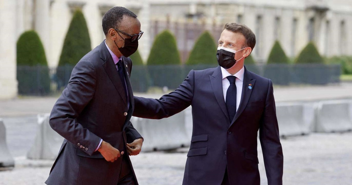 Normalisation des relations Rwanda-France : Paul Kagamé rencontre Macron et des officiers français à Paris