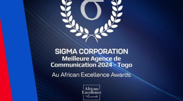 Sigma Corporation Sacrée Meilleure Agence de Communication 2024 au Togo