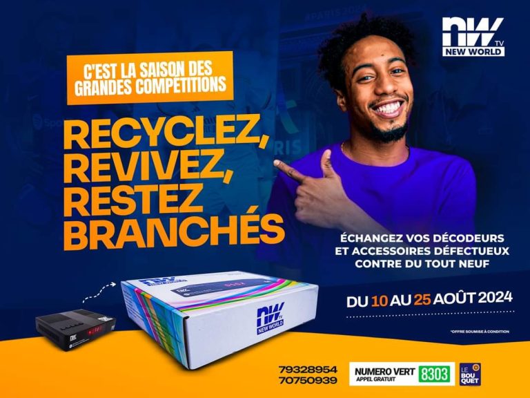 décodeurs et accessoires défectueux ? Passez au Neuf avec New World TV !