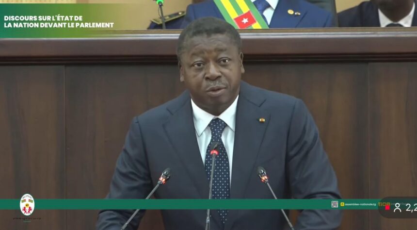 Faure Gnassingbé dévoile sa vision pour la Ve République togolaise : entre ambitions démocratiques et défis de transformation