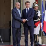 Mohamed Ould Cheikh El Ghazouani en visite à Paris