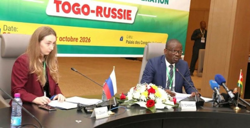 Togo-Russie : Lomé et Moscou veulent donner un nouveau cadre à leur coopération